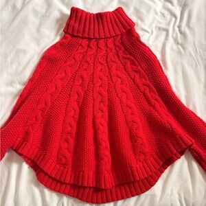 carters sweater poncho